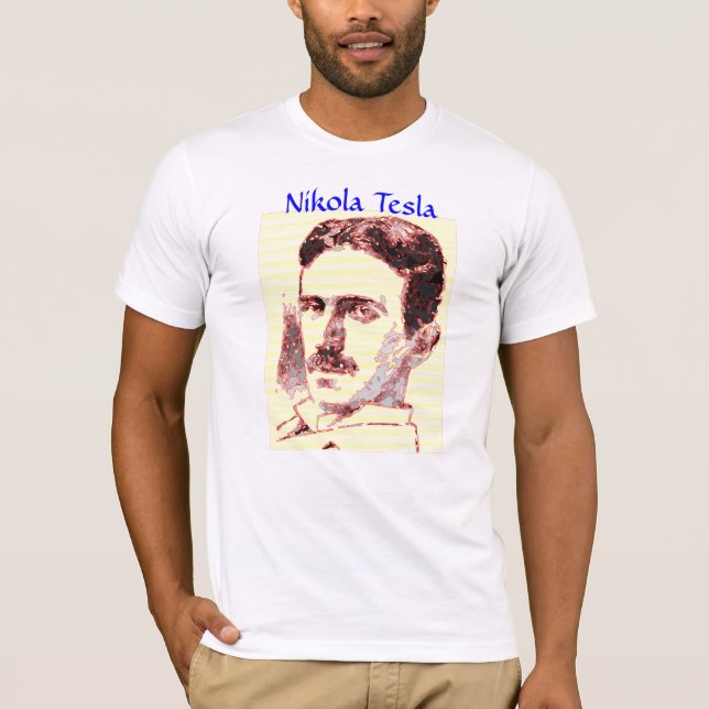 Nikola Tesla T - Shirt (Vorderseite)
