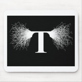 Nikola Tesla - Tesla Spule - Blitz Mousepad