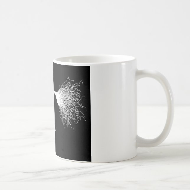 Nikola Tesla - Tesla Spule - Blitz Tasse (Rechts)