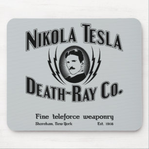 Nikola Tesla Tod-Strahl Co. Mousepad