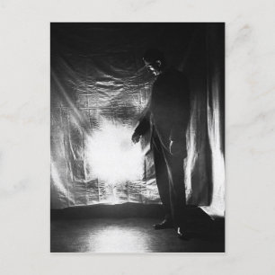 Nikola Tesla um die 1890er Postkarte