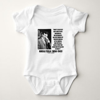Nikola Tesla-Wissenschaftler-Gleichung kein Baby Strampler