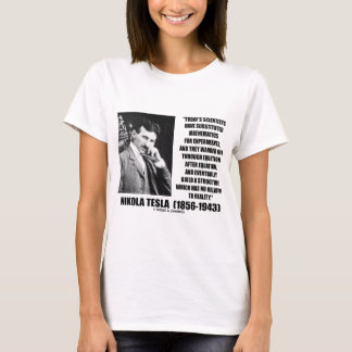 Nikola Tesla-Wissenschaftler-Gleichung kein T-Shirt