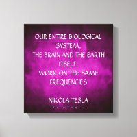 Nikola Tesla Zitat - Gleiche Frequenzen