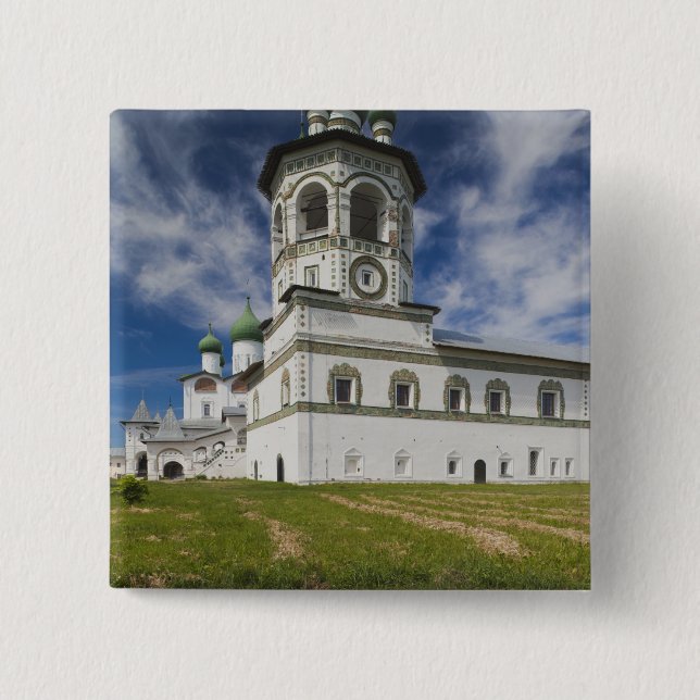 Nikola-Wjaschischtschi-Kloster Button (Vorderseite)