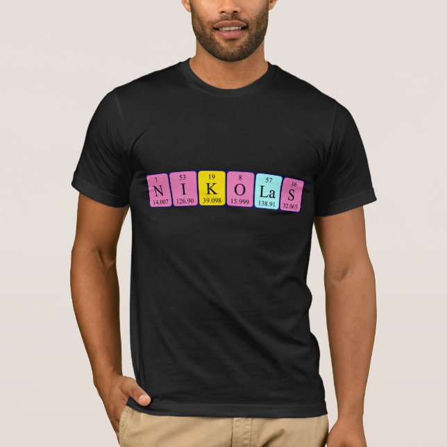 Nikolas Periodenname Shirt (Vorderseite)