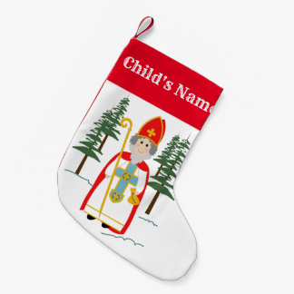 Nikolaus-Individuelle Name Kleiner Weihnachtsstrumpf