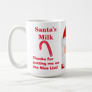 Nikolaus-Milch Gute-Liste Erinnerungs-Tasse Kaffeetasse