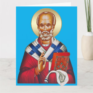Nikolaus-Orthodoxe Ikone 06 Karte