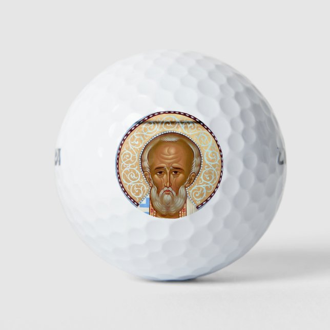 Nikolaus von Myra Golfball (Vorderseite)