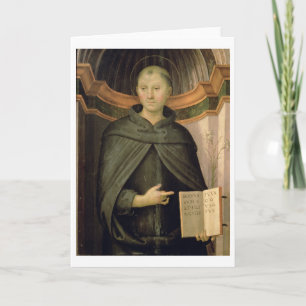 Nikolaus von Tolentino (Tafel) Feiertagskarte