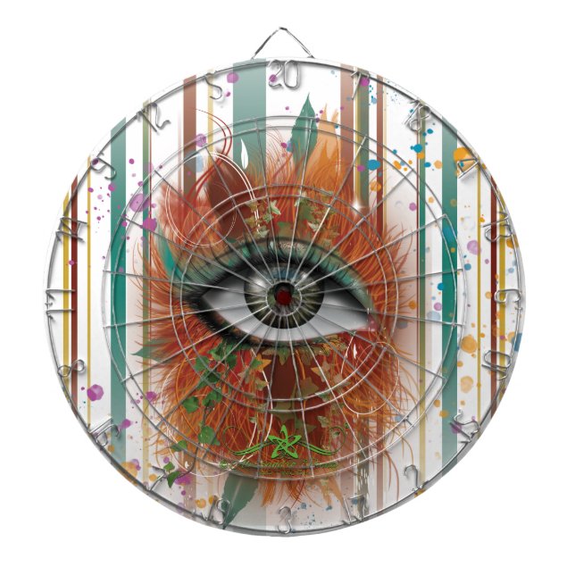 Nikole's Auge Dartscheibe (vorne)