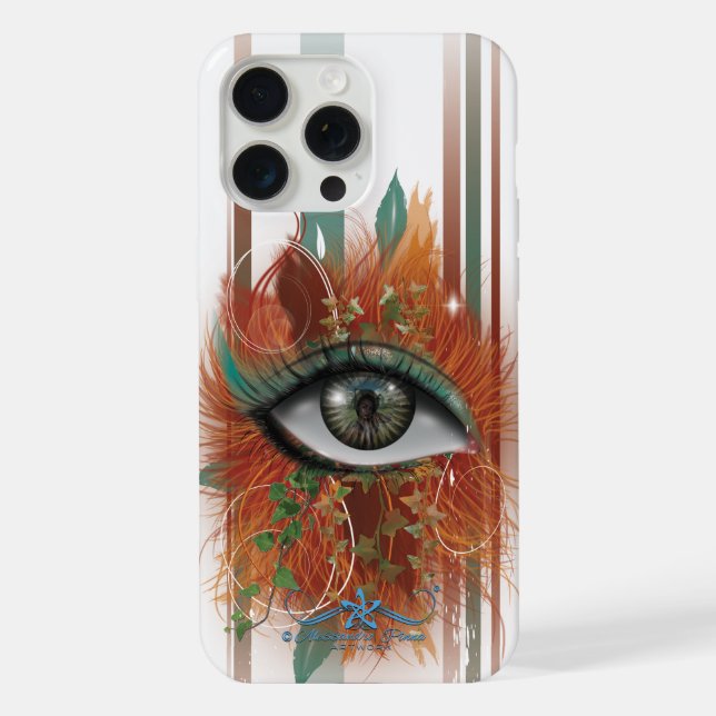 Nikole's Auge iPhone Hülle (Rückseite)