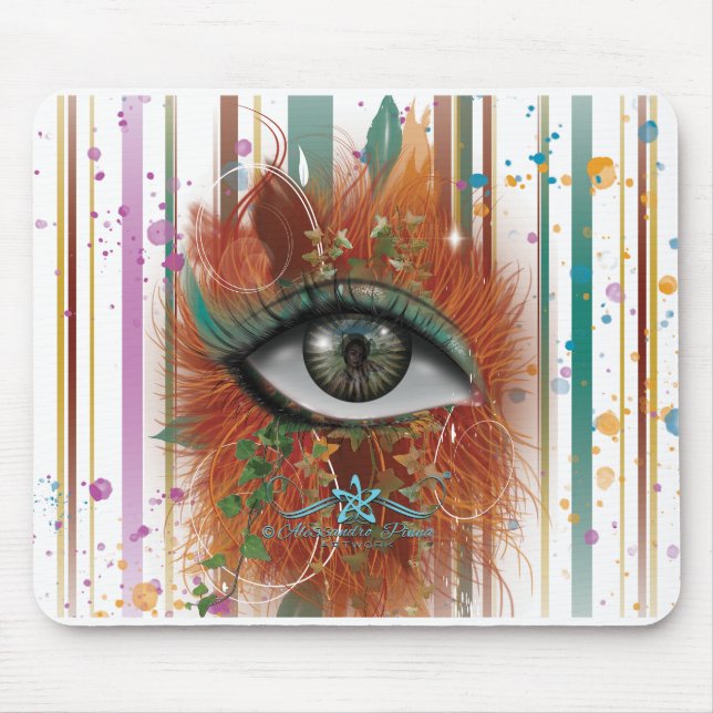 Nikole's Auge Mousepad (Vorne)
