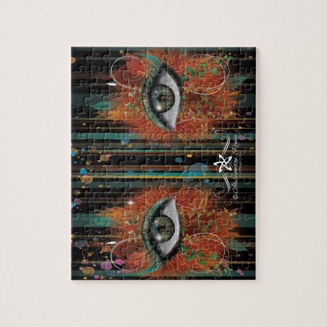 Nikole's Auge Puzzle (Vertikal)
