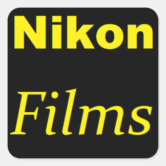 Nikon Films Sticker