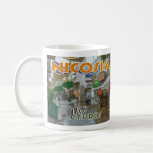 Nikosia, Besuch Zypern I Liebe Kaffeetasse