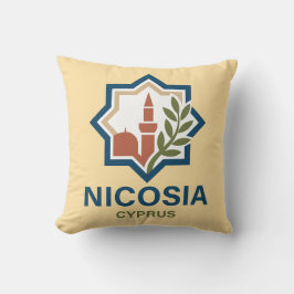 Nikosia Zypern Mittelmeer Kissen