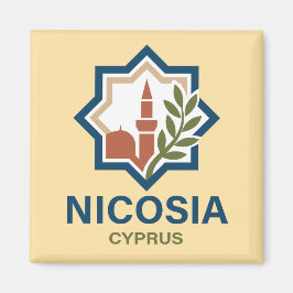 Nikosia Zypern Mittelmeer Magnet