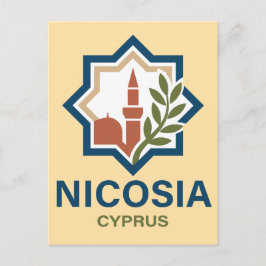 Nikosia Zypern Mittelmeer Postkarte
