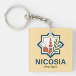 Nikosia Zypern Mittelmeer Schlüsselanhänger