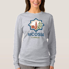 Nikosia Zypern Mittelmeer T-Shirt