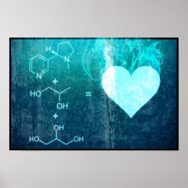 Nikotin + PG + VG Poster (Vorne)