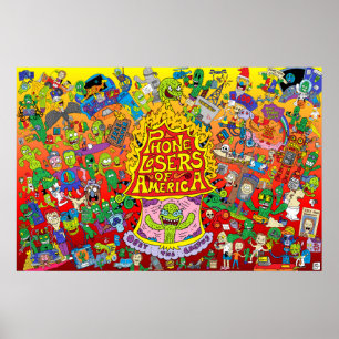 Nik's PLA Poster (Gelb/orange/rot)