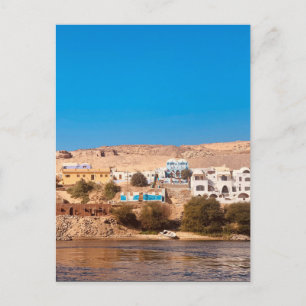 Nil in Assuan - Ägypten Postkarte