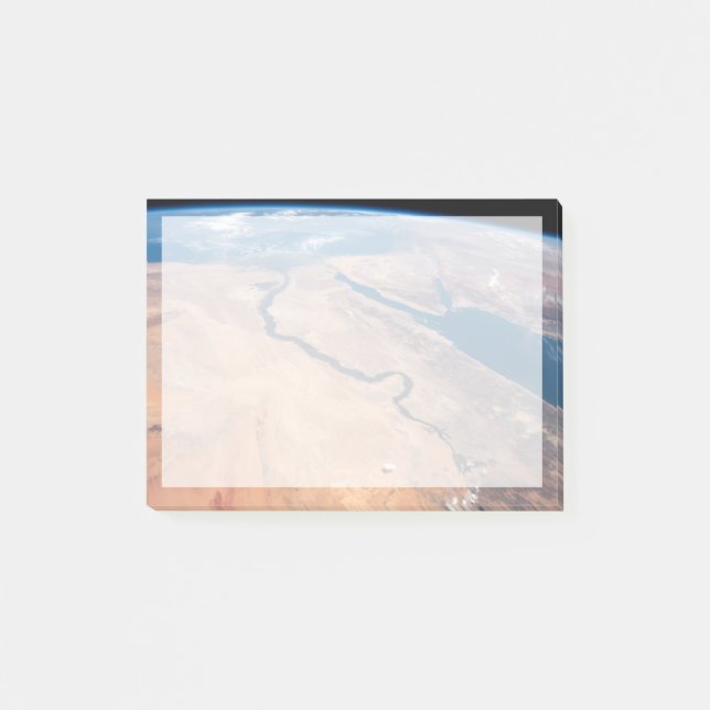 Nil, Rotes Meer und Mittelmeer. Post-it Klebezettel (Vorderseite)