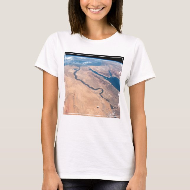 Nil, Rotes Meer und Mittelmeer. T-Shirt (Vorderseite)