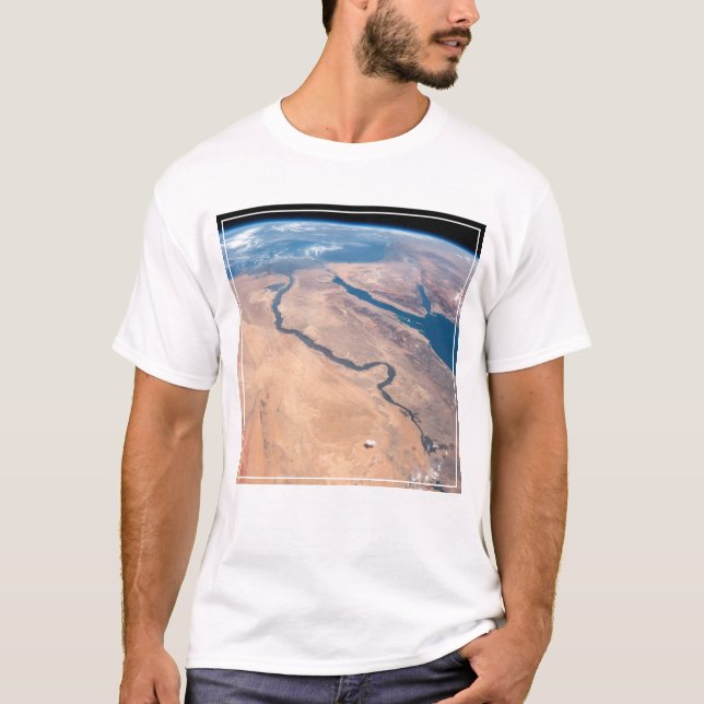 Nil, Rotes Meer und Mittelmeer. T-Shirt (Vorderseite)