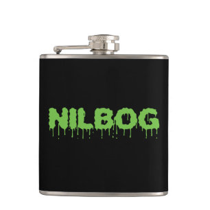 Nilbog Cult Movie Flask Flachmann