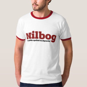 Nilbog ist Goblin rückwärts geschrieben T-Shirt