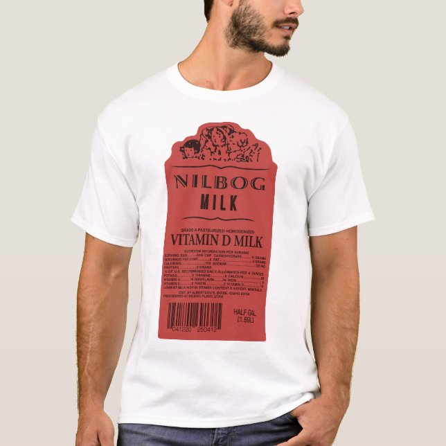 Nilbog Milk T - Shirt (Vorderseite)
