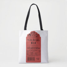Nilbog Milk Tote Bag