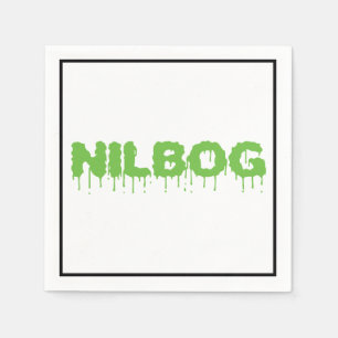 Nilbog Troll 2 Horror Movie Cocktail Napkins Serviette