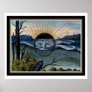 Nile Delta Alchemy Diagram 16x20 Poster