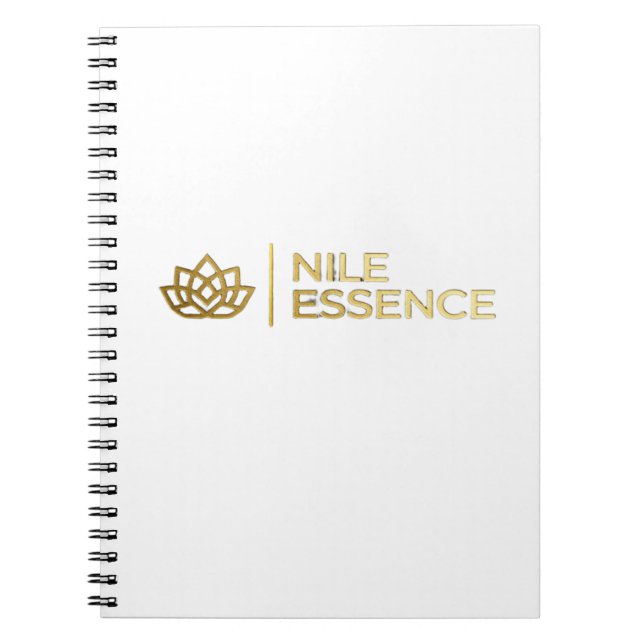 Nile Essence Gold Kollektion Notizblock (Vorderseite)