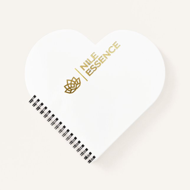 Nile Essence Gold Kollektion Notizbuch (Vorderseite)