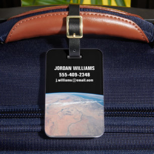 Nile River Winding Northward neben dem Roten Meer Gepäckanhänger