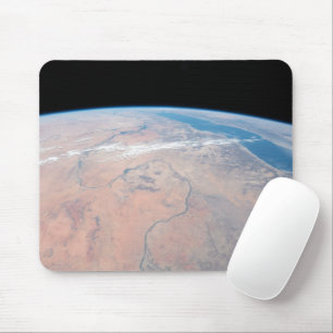 Nile River Winding Northward neben dem Roten Meer Mousepad