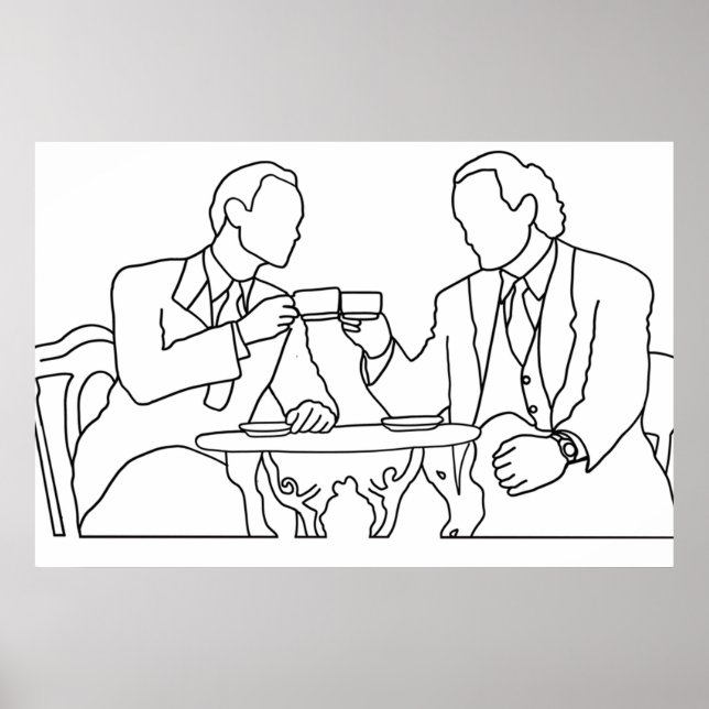 Nilen und Frasier Poster (Vorne)