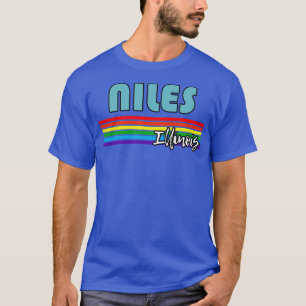 Niles Illinois Pride Niles LGBT Geschenk LGBTQ Sup T-Shirt