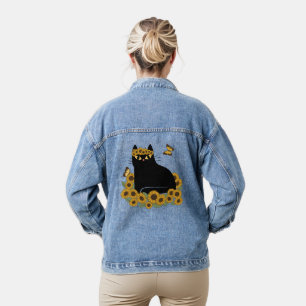 Nilkatze Jeansjacke