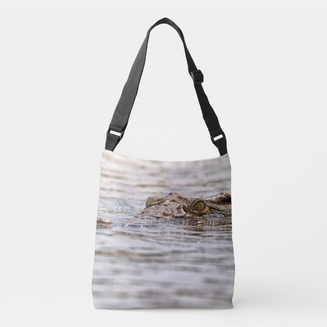 Nilkrokodil Tragetaschen Mit Langen Trägern (Vorderseite)