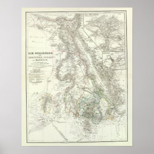 Nillander - Der Nil, Afrika Poster