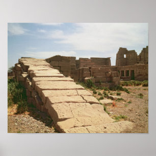 Nilometer vom Mortuary Poster