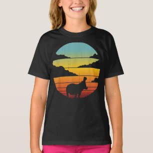 Nilpferd 60er 70er Hippo Hippo Liebhaber T-Shirt