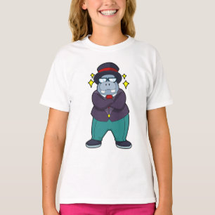 Nilpferd als Bräutigam mit Anzug.PNG T-Shirt
